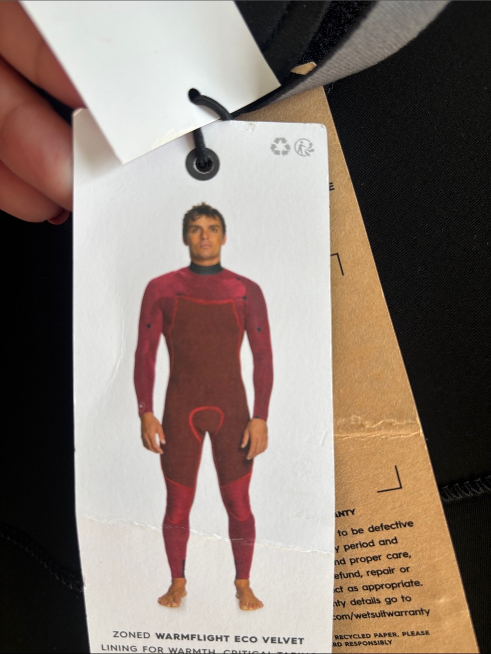 Quiksilver Men's Black Full Wetsuit Rash Guard - Picture 5 of 5